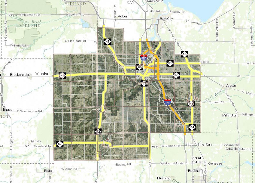 Saginaw County Mi Fetchgis Saginaw Area Gis Authority